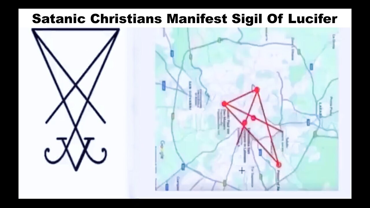 Vatican Opens Portals Satanic Christians Manifest Sigil Of Lucifer Dustin Nemos Ryan Veli VictorHugo