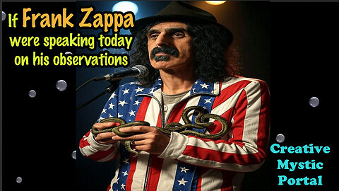 If FRANK ZAPPA were speaking today on his observations NEVER HEARD