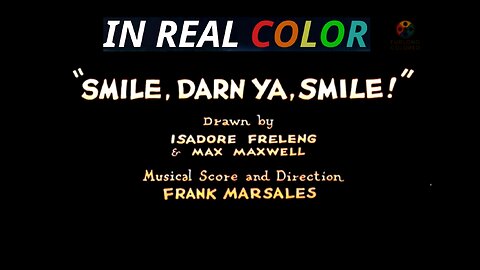 😊 Smile, Darn Ya, Smile! (1931) — In Real Color