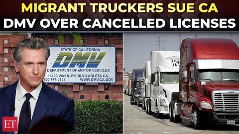 Migrant truckers file lawsuit against California DMV