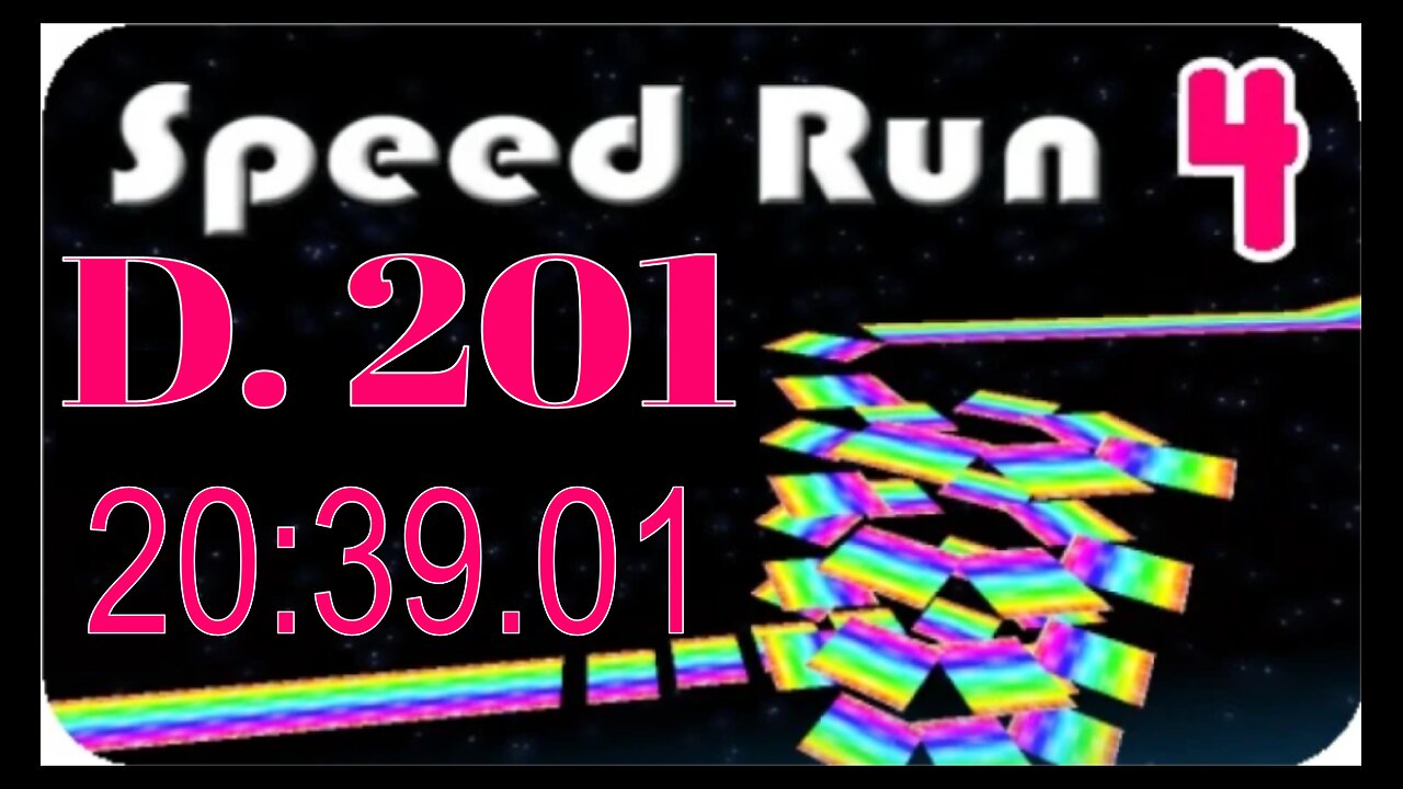 Roblox Speed Run 4: 45 Classic Levels No Major Skips in 20:39.01