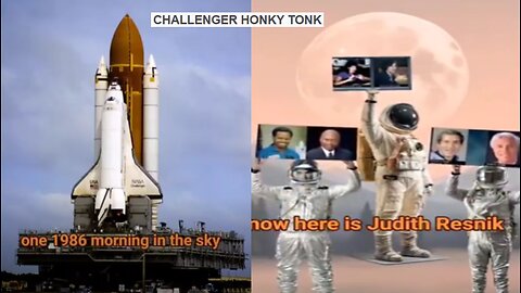 CHALLENGER HONKY TONK SPACE HOAX