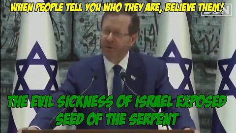 THE EVIL SICKNESS OF ISRAEL EXPOSED - Seed of the Serpent - War Crimes Inc.