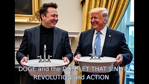 DOGE and the DON- REVOLUTION and ACTION- LET THAT SINK IN- USAID 2 9 2025