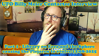 UFO Billy Meier Interview - Part 1 - Library on Erra and the Sphere causing the Plejaren to evolve