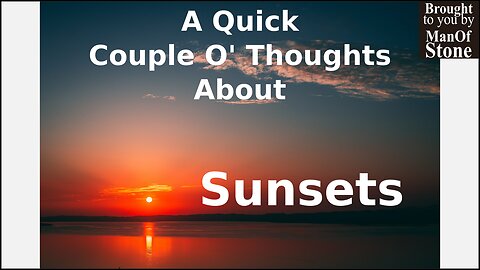 Sunsets Presentation to the Clubhouse Group