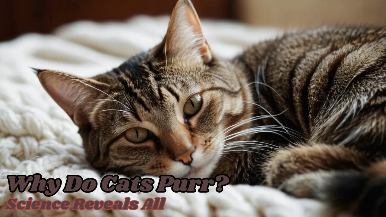 The Secret Behind a Cat's Purr: Science & Benefits Unveiled! | #animals #facts #viral