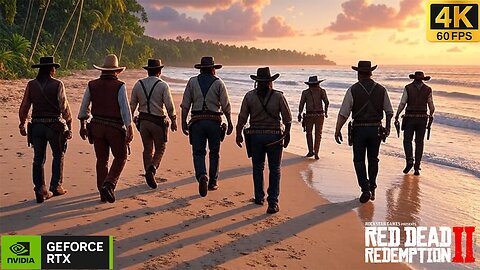 Epic Battle In Guarma ||Red Dead Redemption 2 |4K ULTRA 60 Fps|