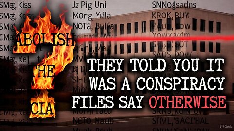 The Files They Didn't Want Published: Abolish the CIA, Clinton "Body Count," & Hollywood's Dark Secret