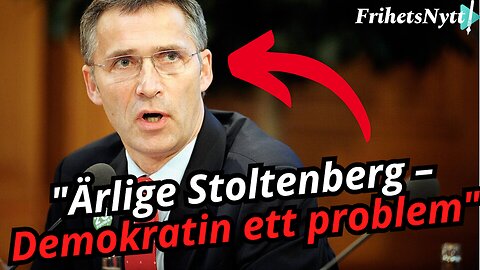Folket står i vägen för EU – Stoltenberg blev ovanligt ärlig