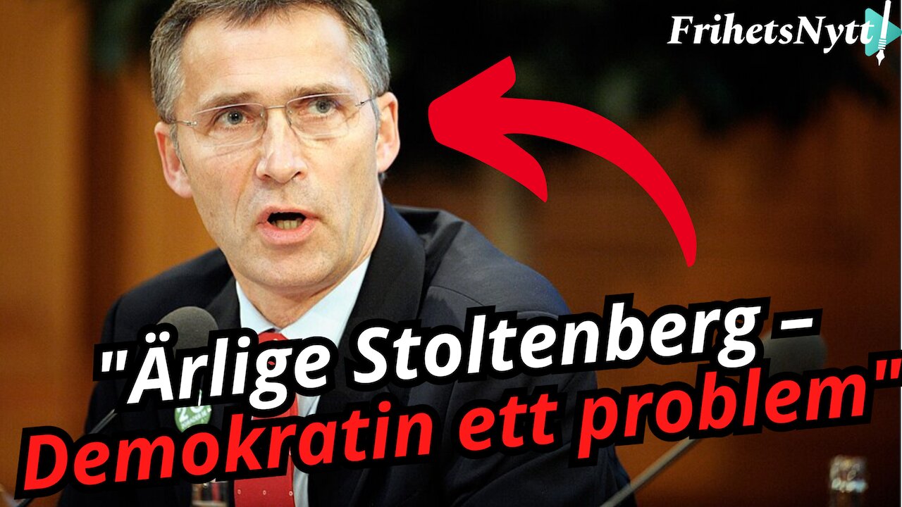 Folket står i vägen för EU – Stoltenberg blev ovanligt ärlig