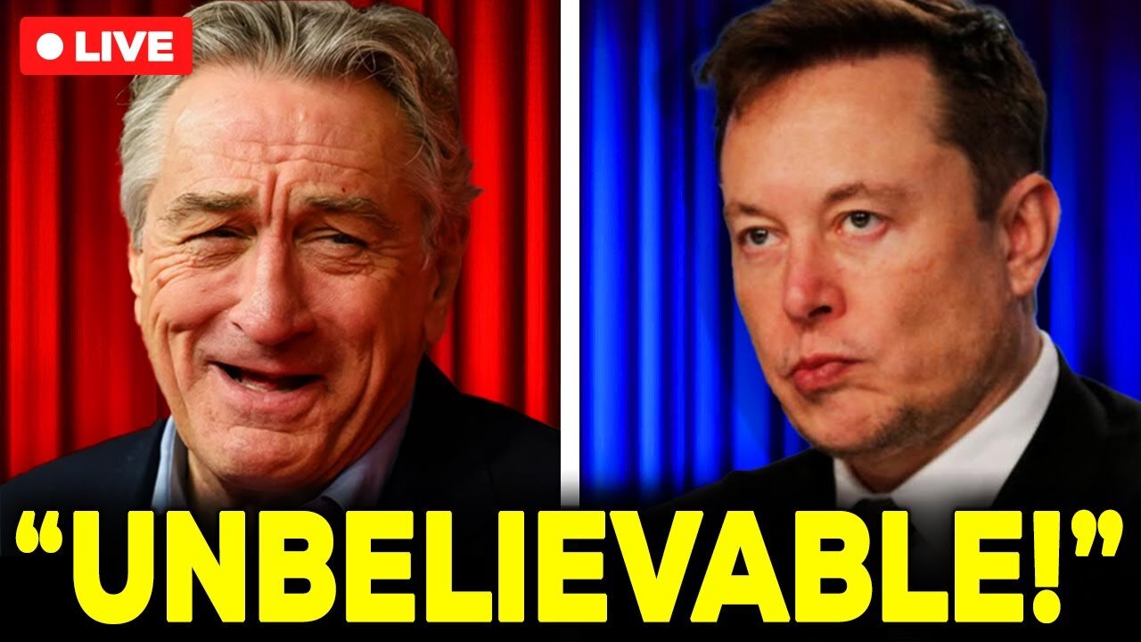 Elon Musk Just THREATENED Robert De Niro & He COMPLETELY LOSES it!