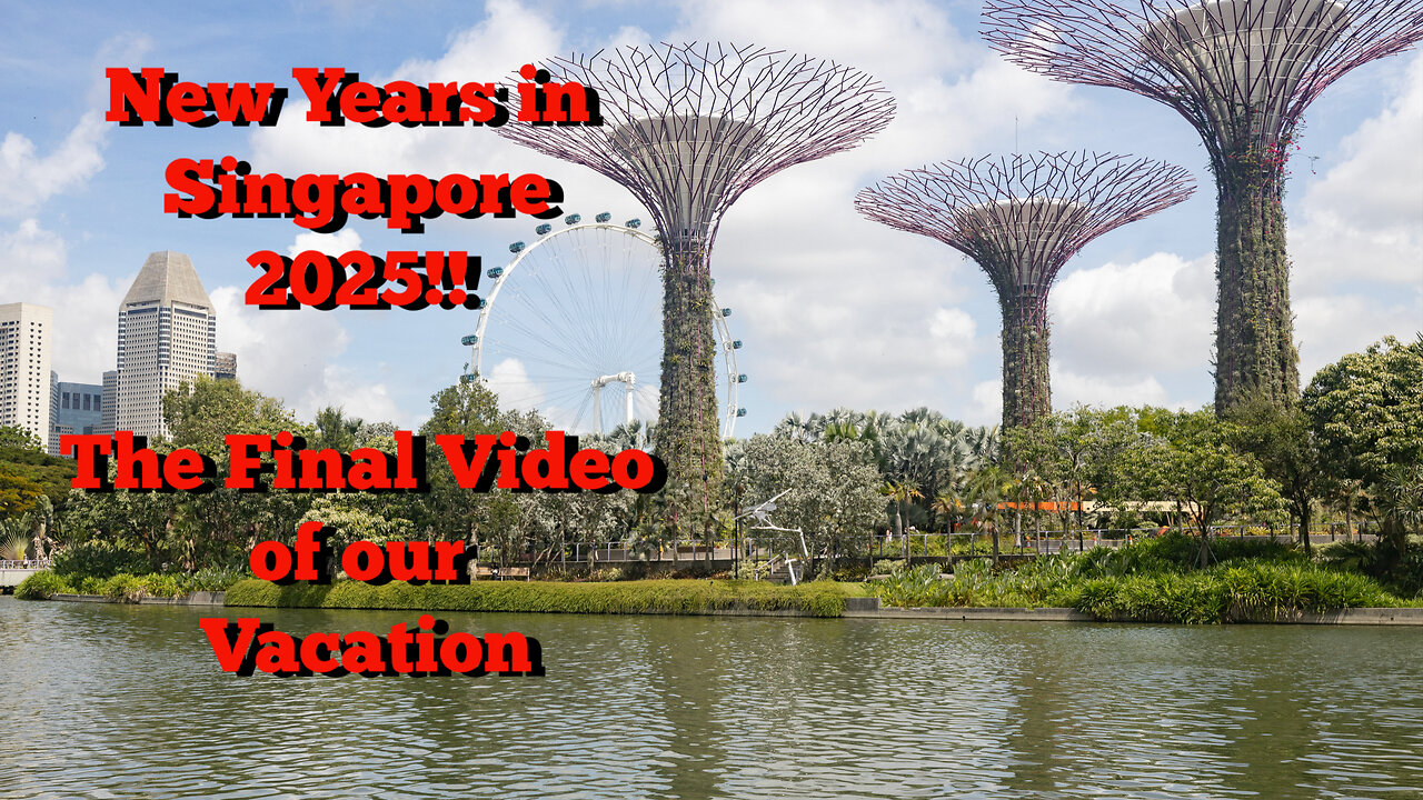 New Years In Singapore 2025!! The Last Video Or Our Vacation