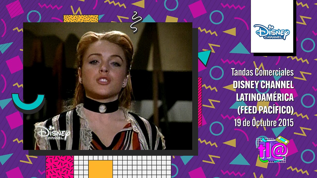Tandas Comerciales Disney Channel Latinoamérica Feed Pacífico (19 de Octubre 2015)