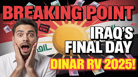Breaking Point Iraq’s Final Day Before Full Dinar Rollout! 🔍 RV News 2025 💥 Today Iraqi Dinar News!