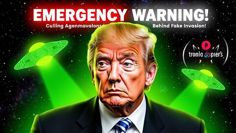 Emergency Warning to Trump: Elite's Culling Agenda Masquerading as Fake Alien Invasion?