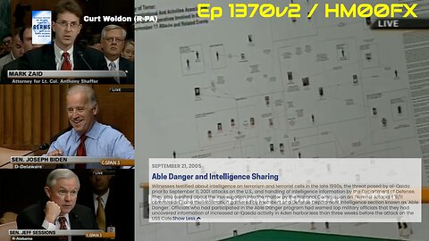 Sep 2005 US Congressional Hearing - Biden, Zaid, Able Danger, Curt Weldon, more (plus intro)