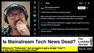 Is Mainstream Tech News Dead?