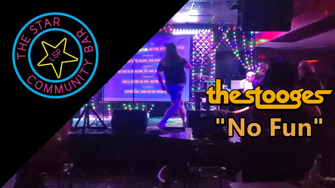 KARAOKE - The Stooges - No Fun (Cover)