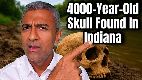 Ancient Discovery: 4,000-Year-Old Human Skull Unearthed Along Indiana’s Whitewater River