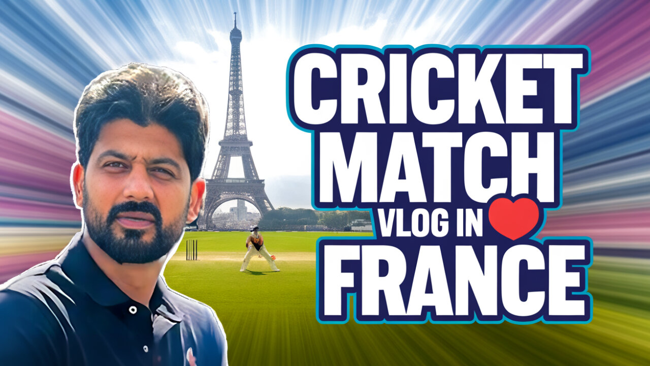 CRICKET 🏏 MATCH VLOG IN FRANCE 🇫🇷 | BILAL MARTH | MARTH 7