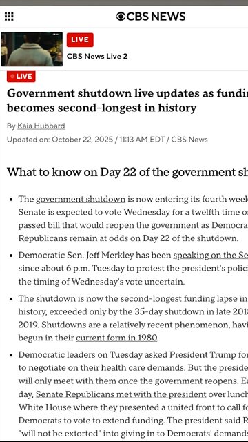 🚨 Day 22 Govt Shutdown + Crypto Markets 📉🐻 #GovernmentShutdown #CryptoMarket #BearMarket