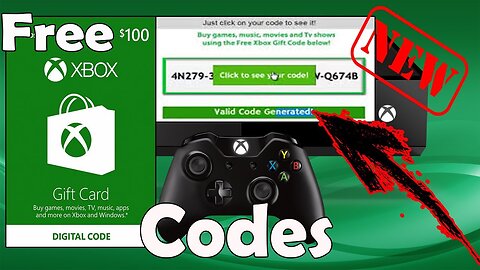 Xbox gift card codes generator