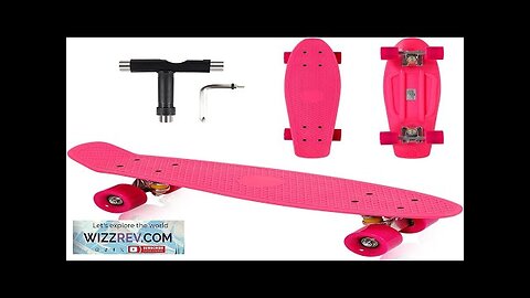 Skateboard for Kids 22” Skate Board Beginner Skateboard for Girls Review