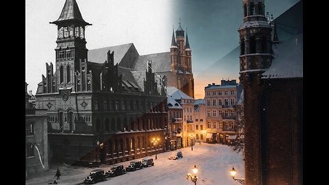 Klimatyczna podróż w czasie do przedwojennego Torunia