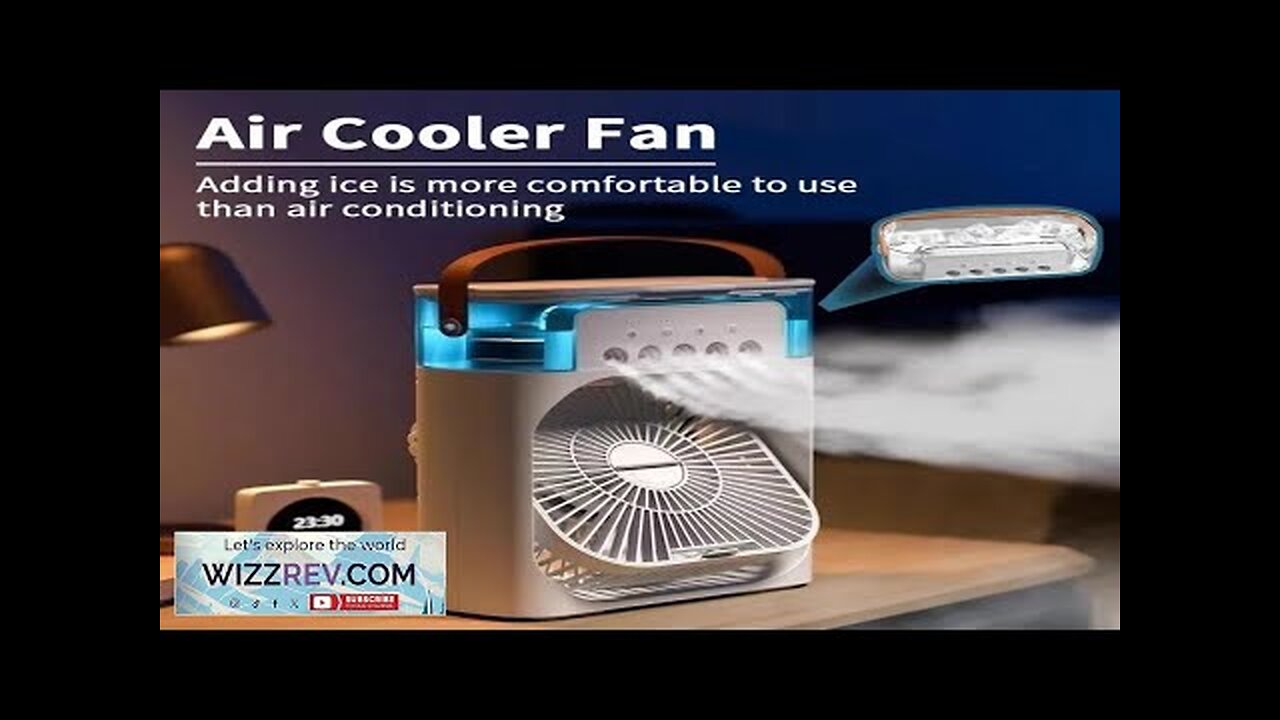 3 In 1 Fan AIr Conditioner Household Small Air Cooler LED Night Review