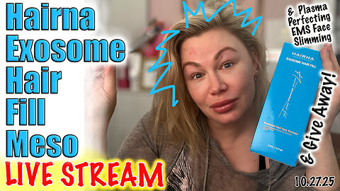 Live Hairna Exosomes Hair Fill Meso & Give Away! Maypharm.net and code Jessica10 Saves