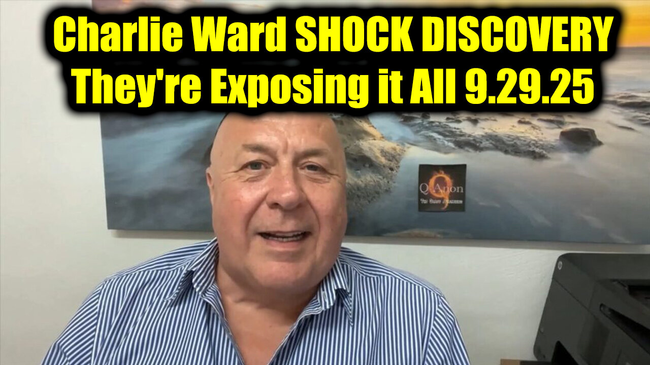 Charlie Ward SHOCK DISCOVERY 9.29.25 - They're Exposing it All!