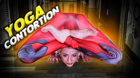 Yoga Poses Training ¦ Advanced Lotus Pose ¦ Contortion Training at Home 4K HD