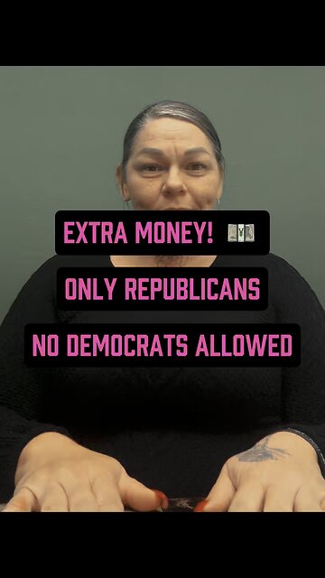 Extra Money! 💴 #republicans #only #joke #humor