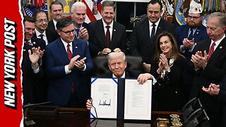 President Trump signs bill to finally end Government shutdown