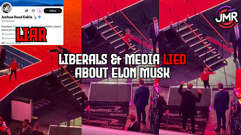 FAKE VIDEO of Elon Musk LEAVING his child, proving that liberals LIED to you