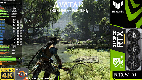 Avatar Frontiers Of Pandora, 3rd person, Ultra Ray Tracing, DLSS 4K | RTX 5090