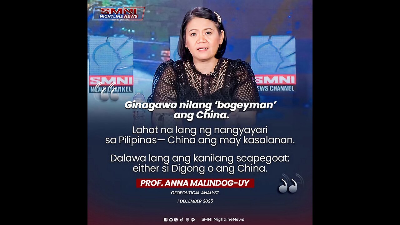 Defense Secretary Teodoro and AFP Chief Brawner using China as Scapegoat for Everything Bad