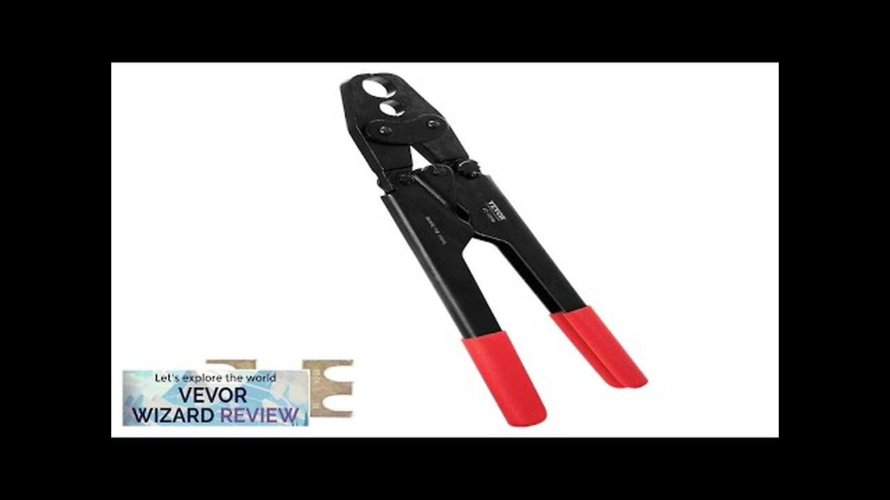 VEVOR PEX Crimping Tool Dual Head Combo PEX Crimper Tool for 1/2" Review