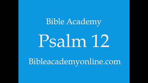 Psalm 12