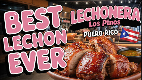 We Ate at the Most Famous Lechonera in Puerto Rico 🇵🇷🔥