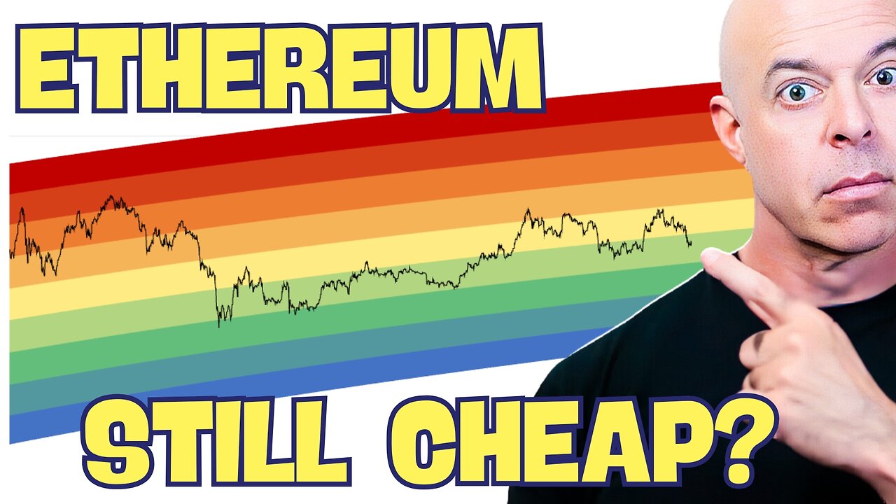 Is Ethereum $ETH still a bargain? According to the rainbow chart, it's practically on sale!