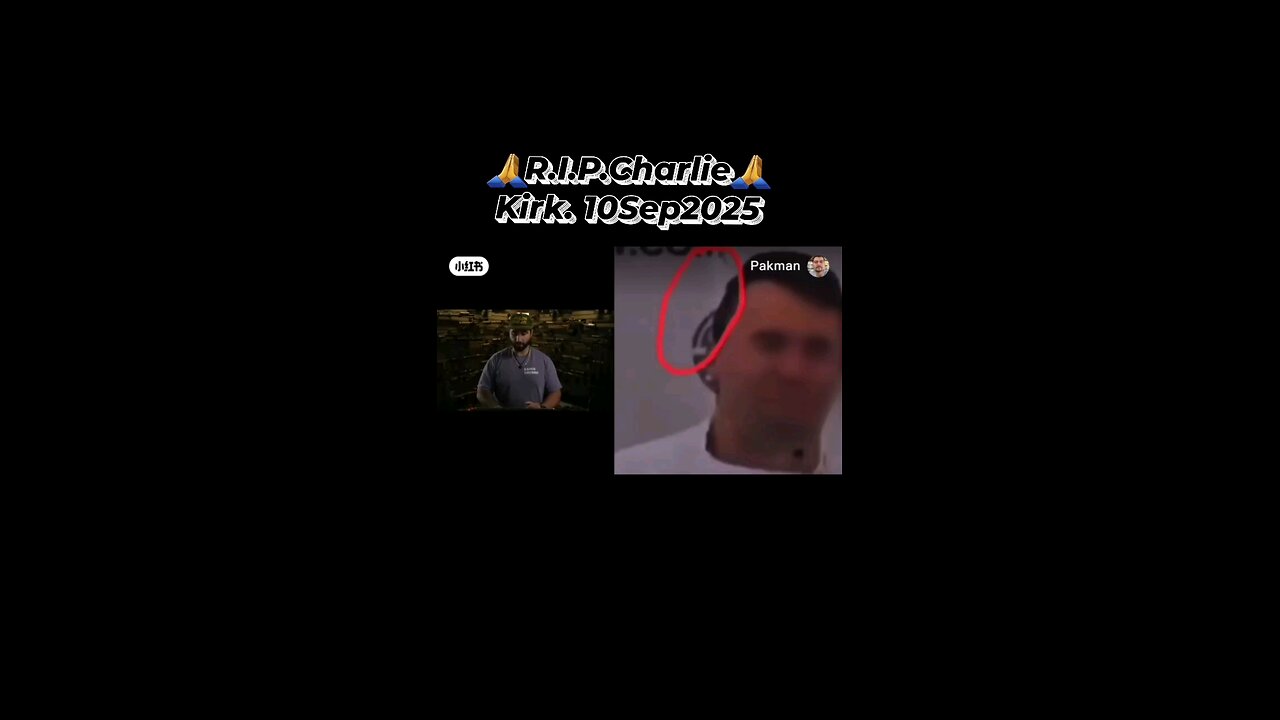 🇺🇸Charlie Kirk R.I.P.10th Sep 2025