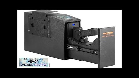 VEVOR Mounted Gun Safe for Pistols Biometric Gun Safe with Three Quick Review