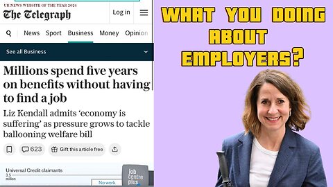 Kendall: "Millions spend five years on benefits"