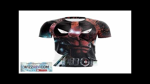 Awesome Deadpool Superhero Symbol & Glowing Eyes Red T-Shirt Review