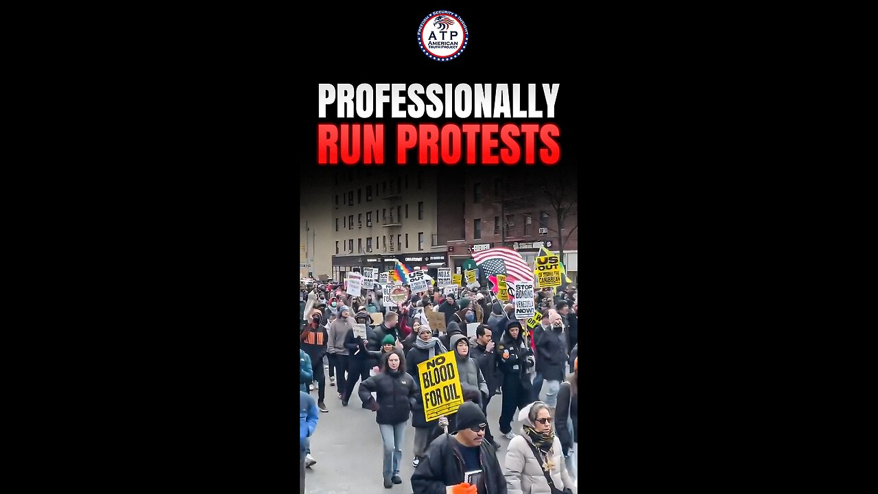PROFESSIONALLY RUN PROTEST: SAME SIGNS, DIFFERENT CITIES