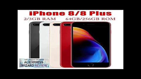 Apple iPhone 8 8P 8 Plus Mobile 2/3GB RAM 64GB/256GB Smartphone Original Review