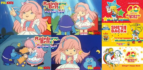 Rainbow Brite (80's Cartoon) Episode 08 - Rainbow Night [Remastered]