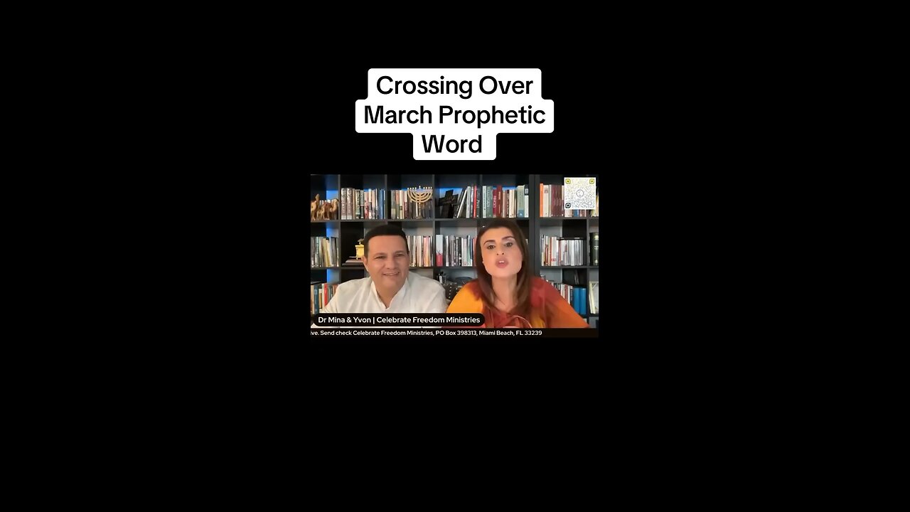 Crossing Over, March Prophetic Word